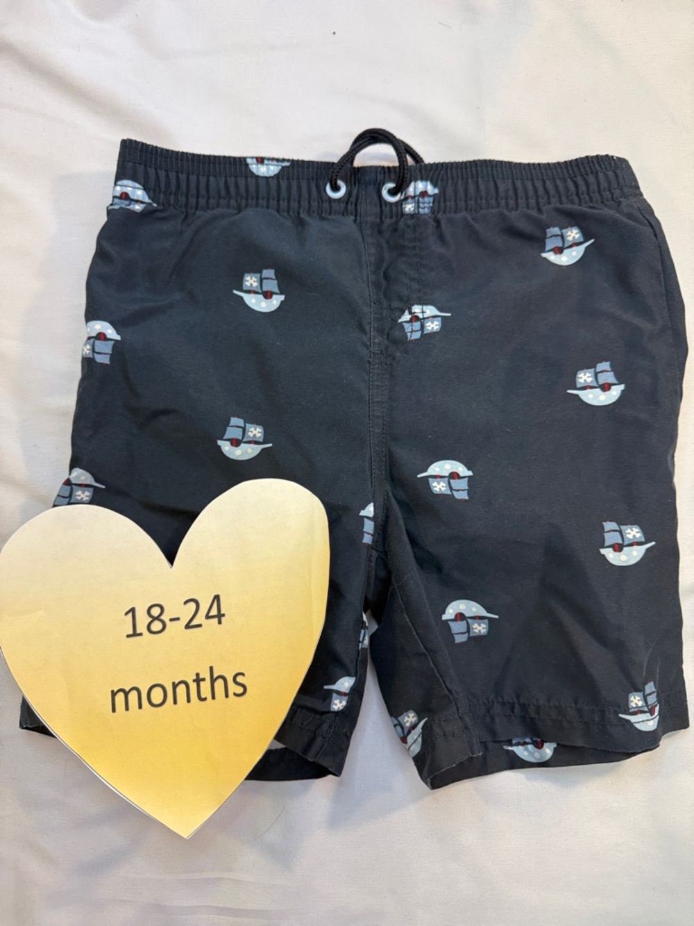 Gymboree - NWOT - boys swim shorts. Size 18-24 months